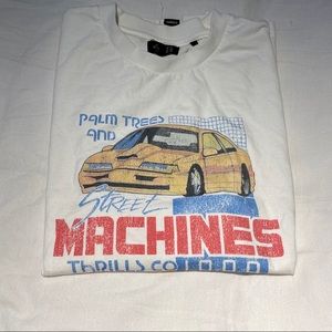 Princess Polly - THRILLS STREET MERCH TEE WHITE